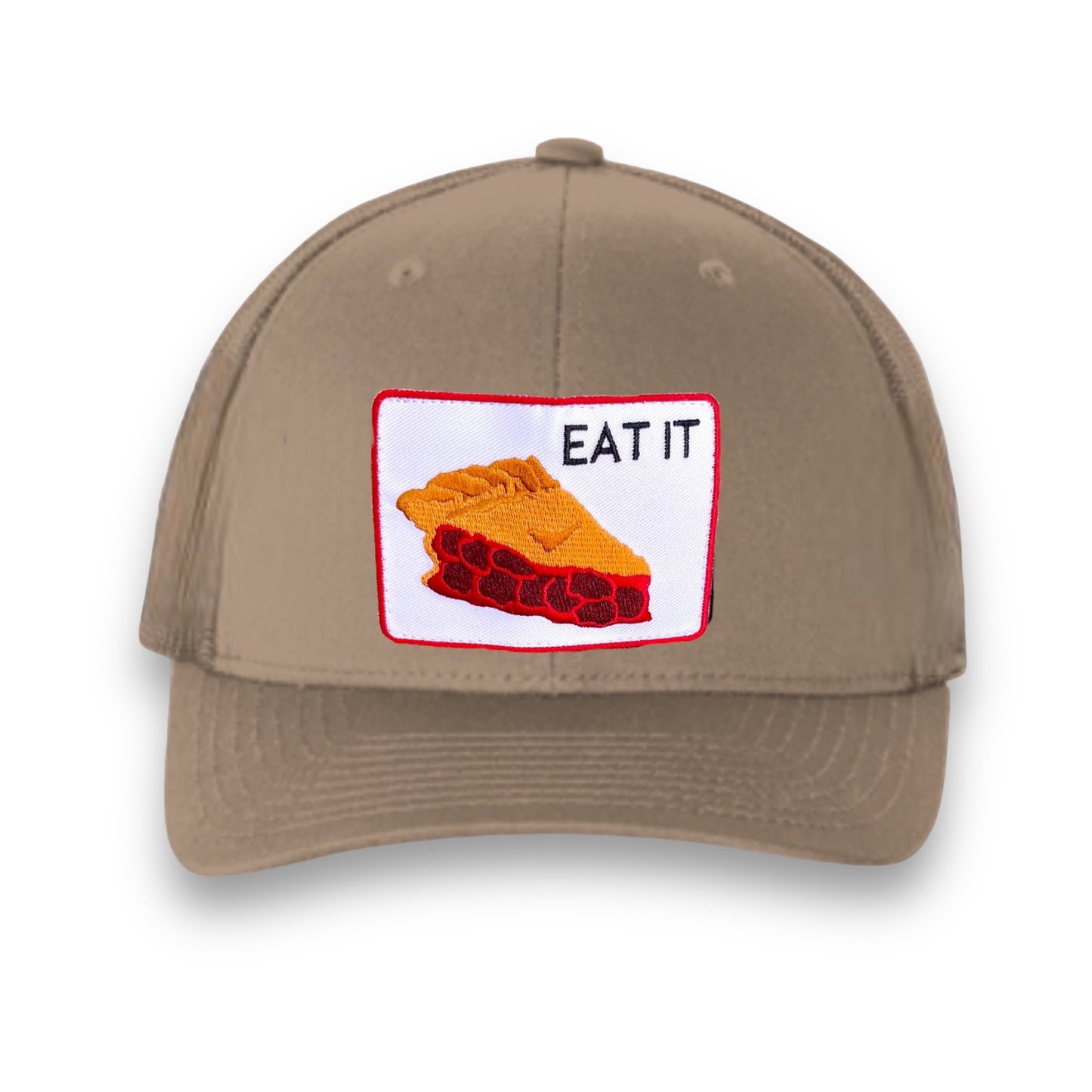 Eat It Six-Panel Retro Trucker Cap