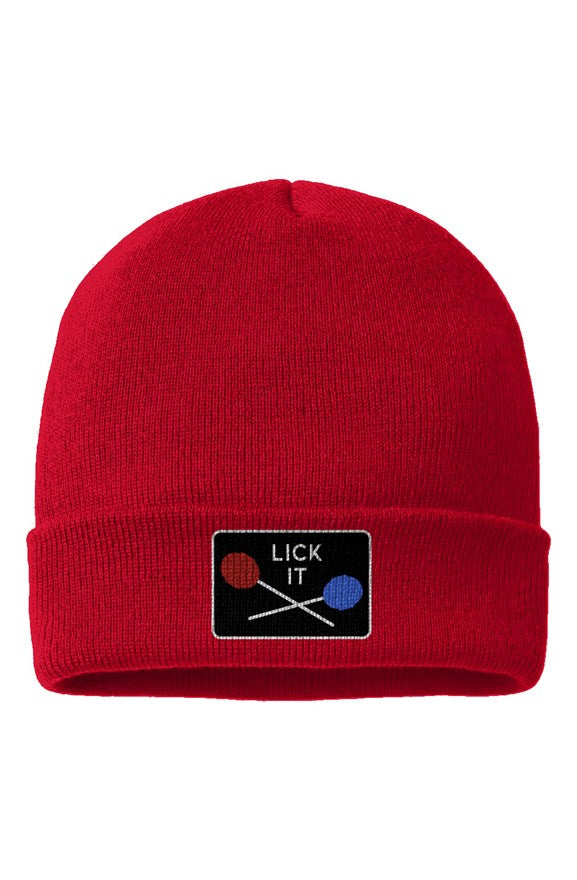 Lick it USA-Made Cuffed Beanie