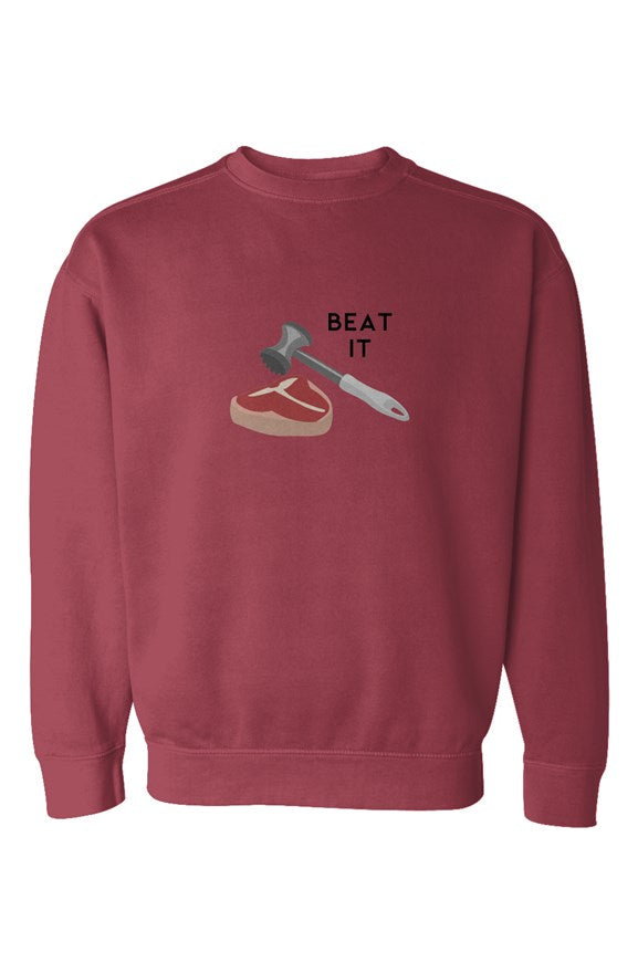 Beat it Garment-Dyed Sweatshirt