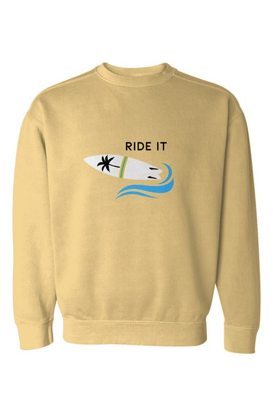 Ride it Garment-Dyed Sweatshirt