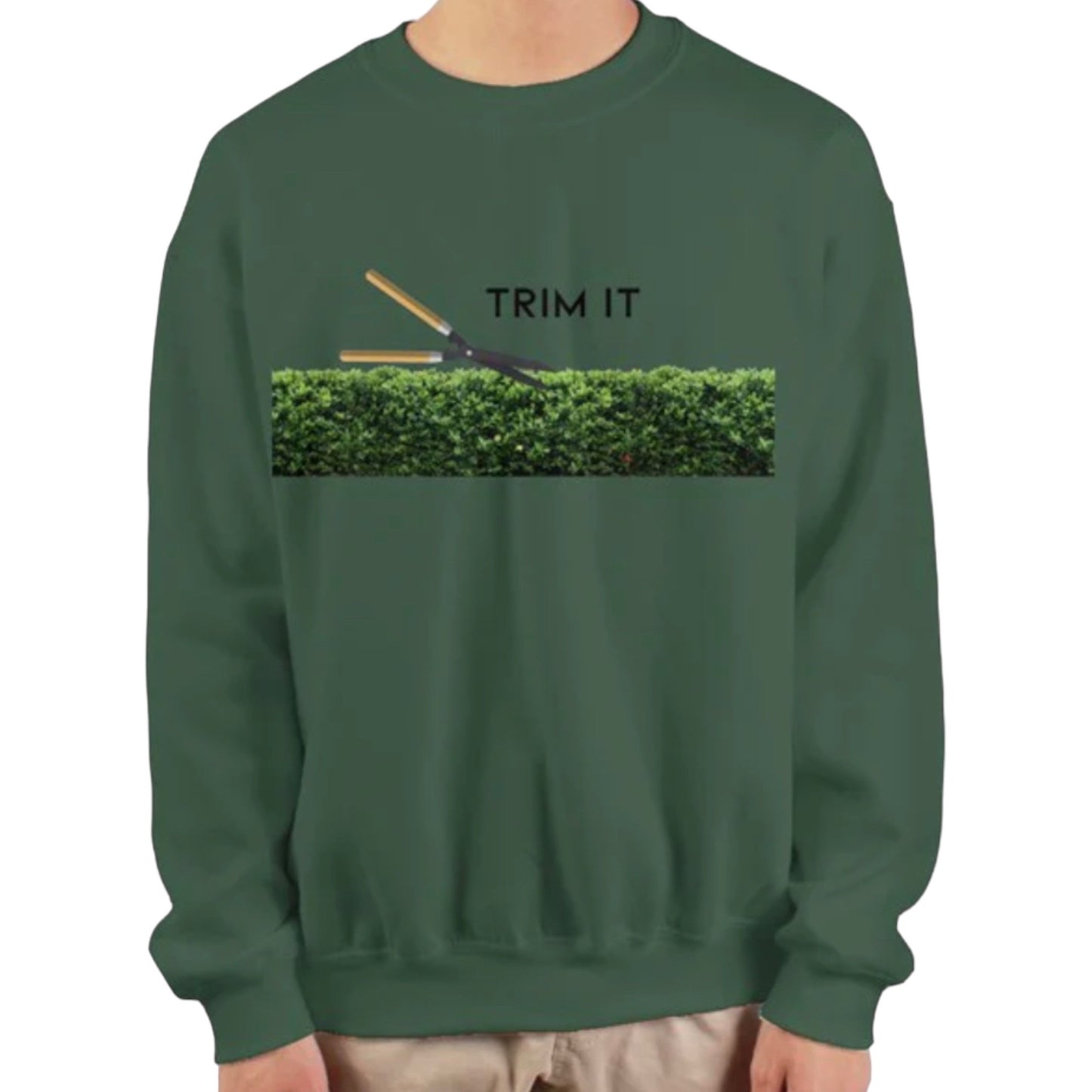 Trim It Heavy Crewneck Sweatshirt