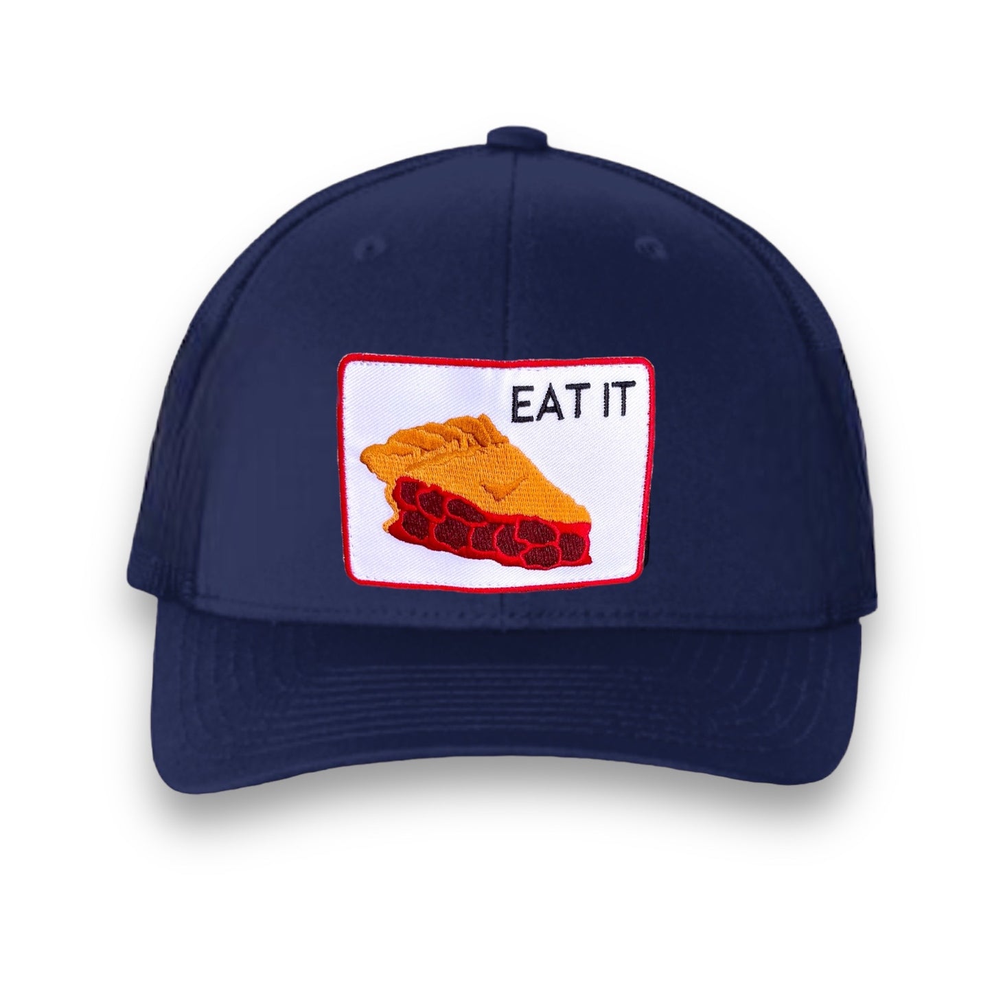 Eat It Six-Panel Retro Trucker Cap