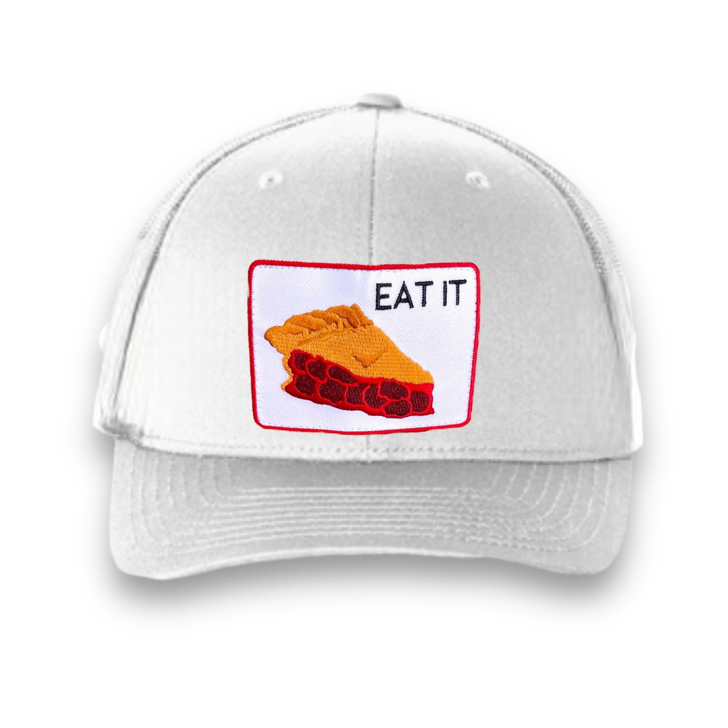 Eat It Six-Panel Retro Trucker Cap