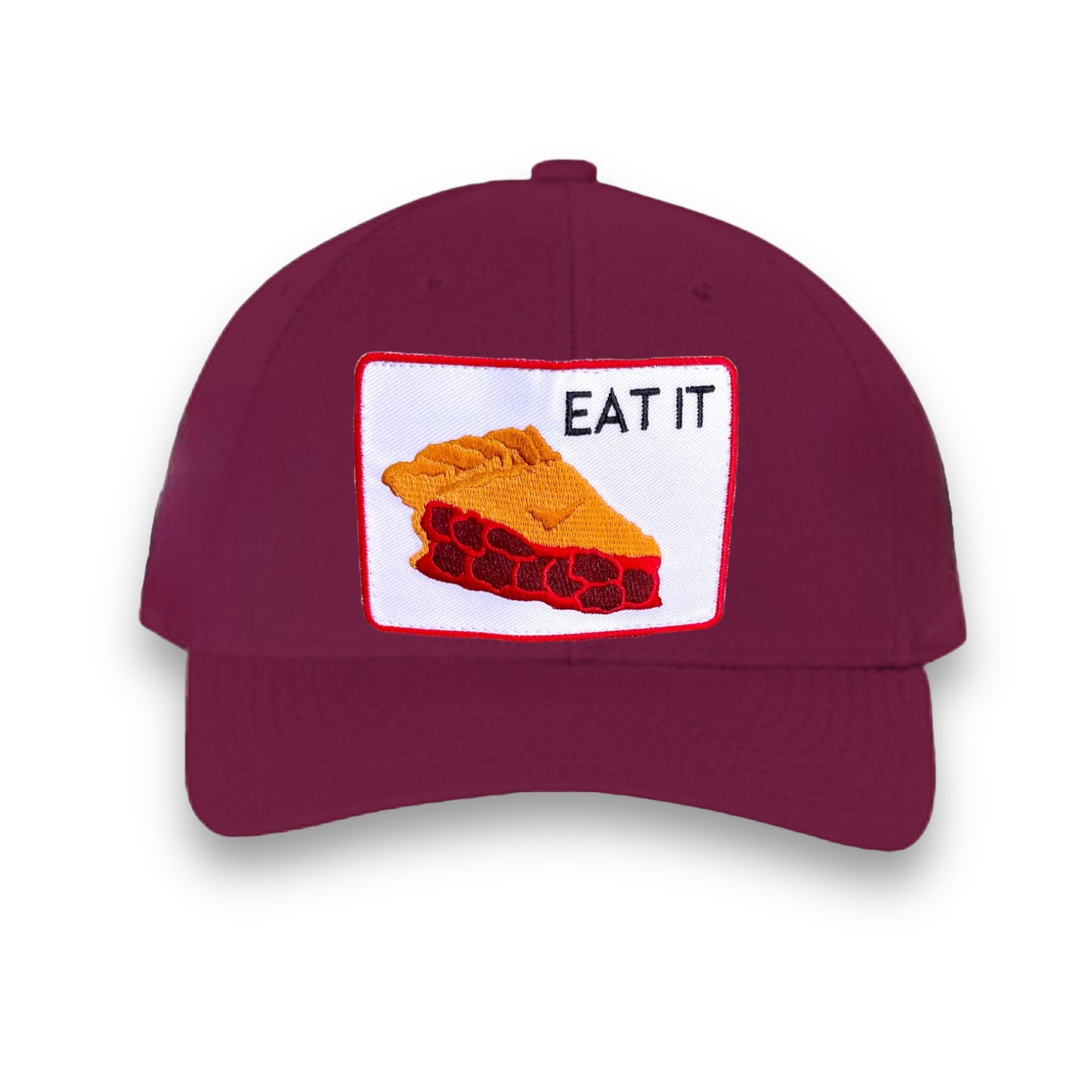 Eat It Curved Brim Snapback