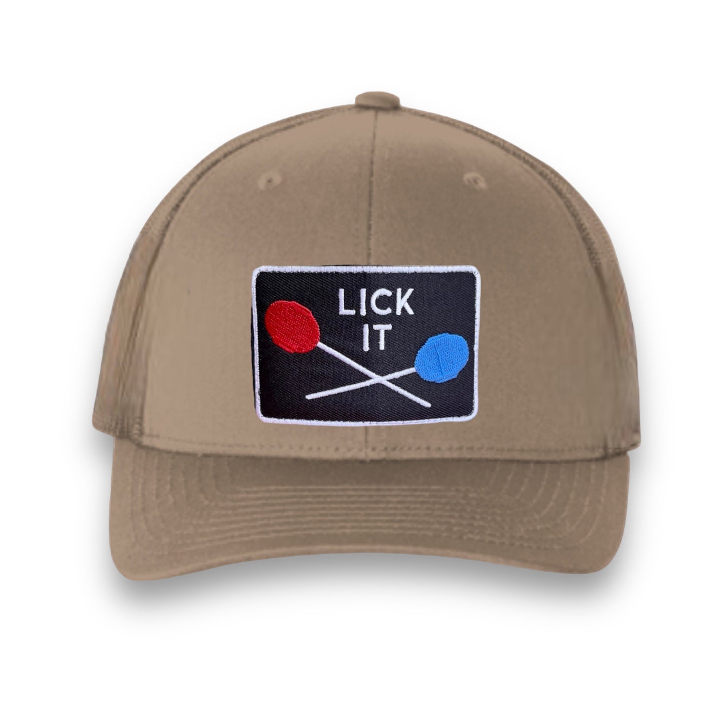 Lick It Six-Panel Retro Trucker Cap