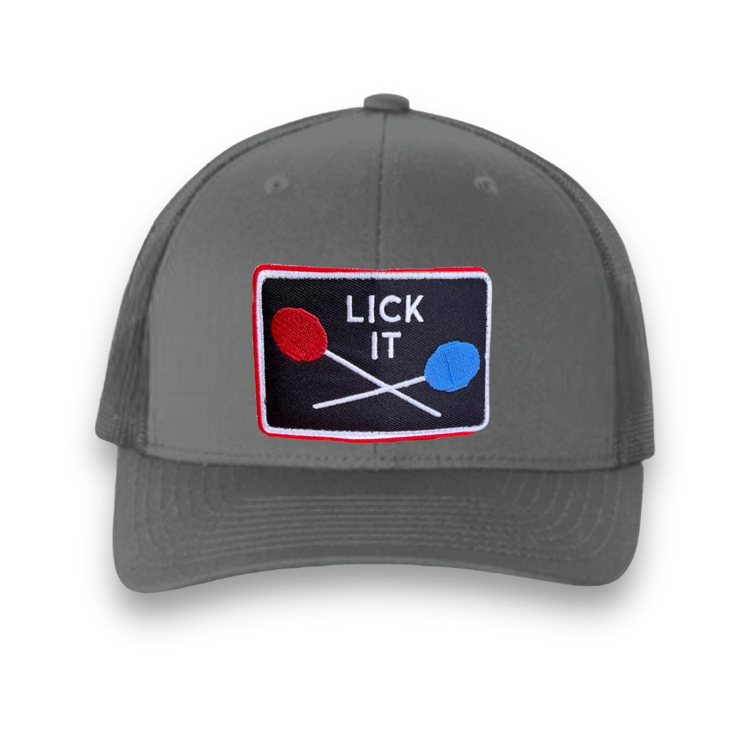 Lick It Six-Panel Retro Trucker Cap