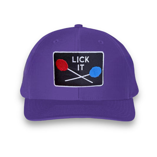 Lick It Snapback Trucker Cap