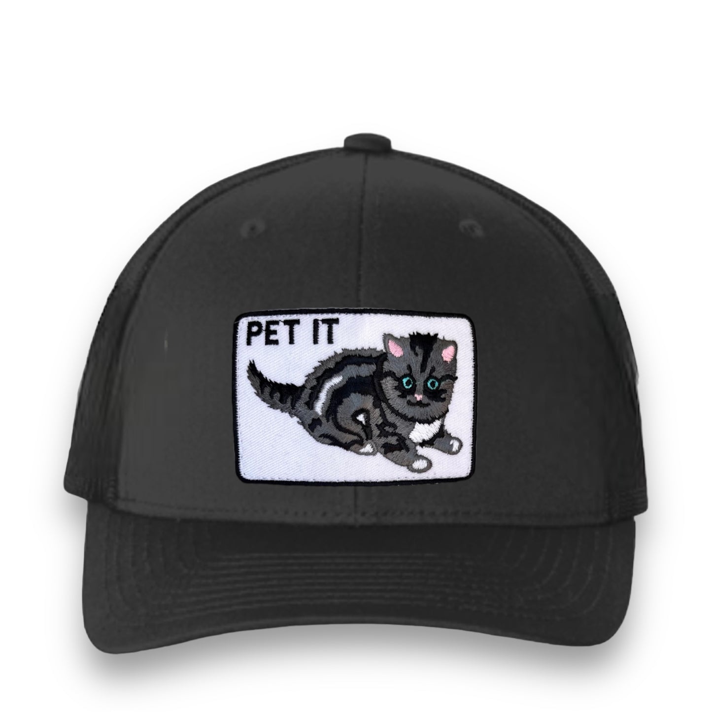 Pet It Six-Panel Retro Trucker Cap