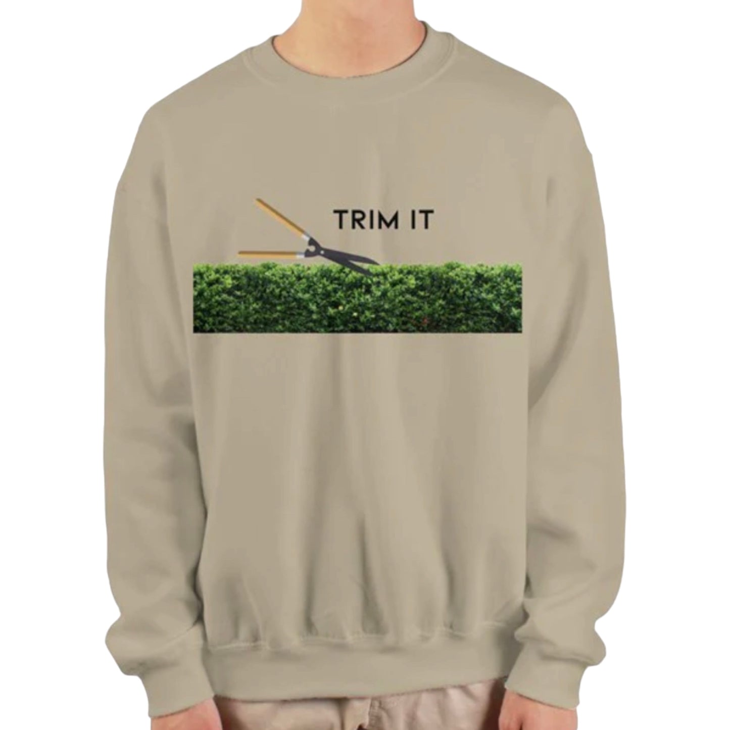 Trim It Heavy Crewneck Sweatshirt