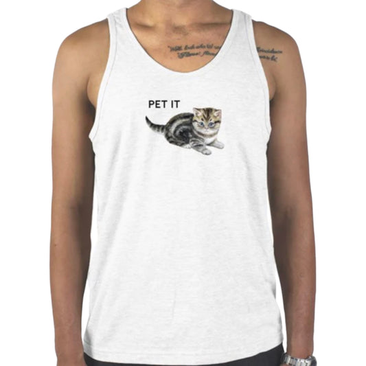 Pet it Mens Tank Top