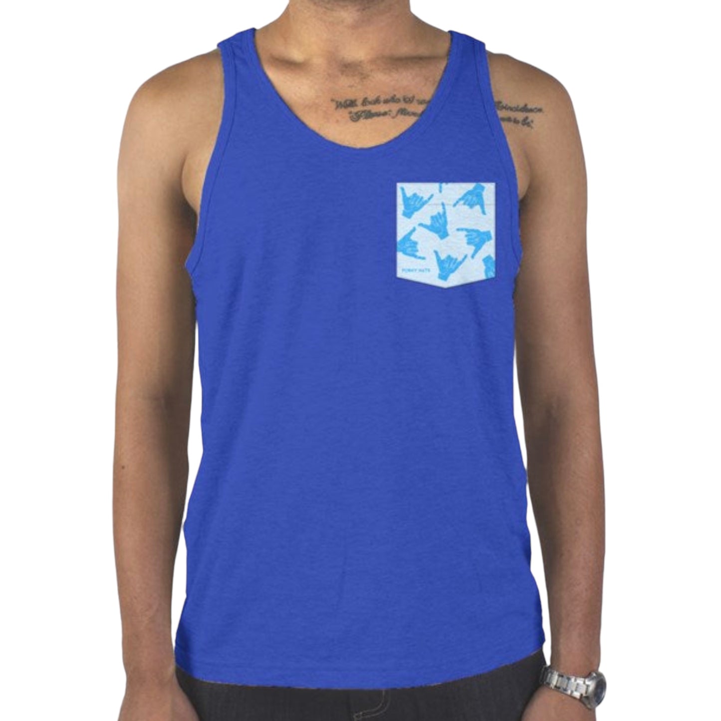 Ride It Hang Loose Pocket Tank