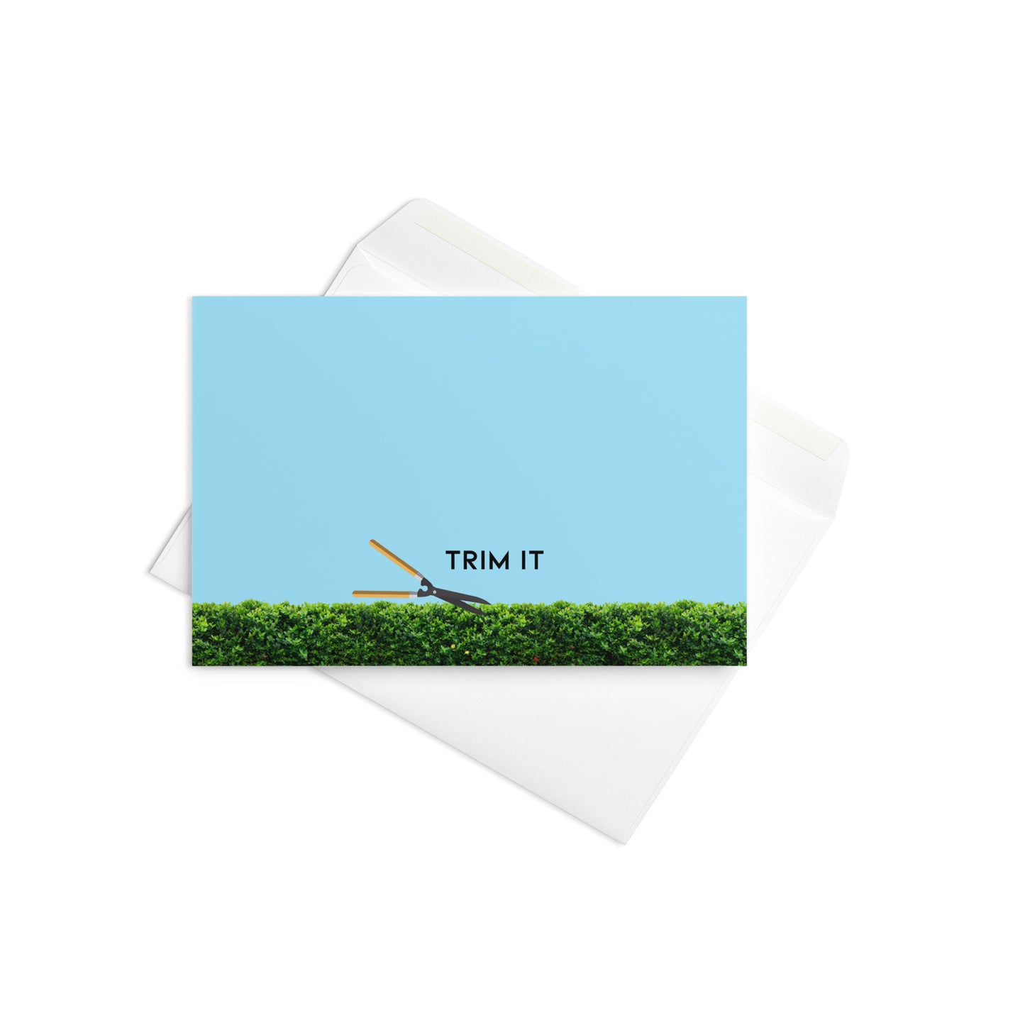 Trim It Greeting Card