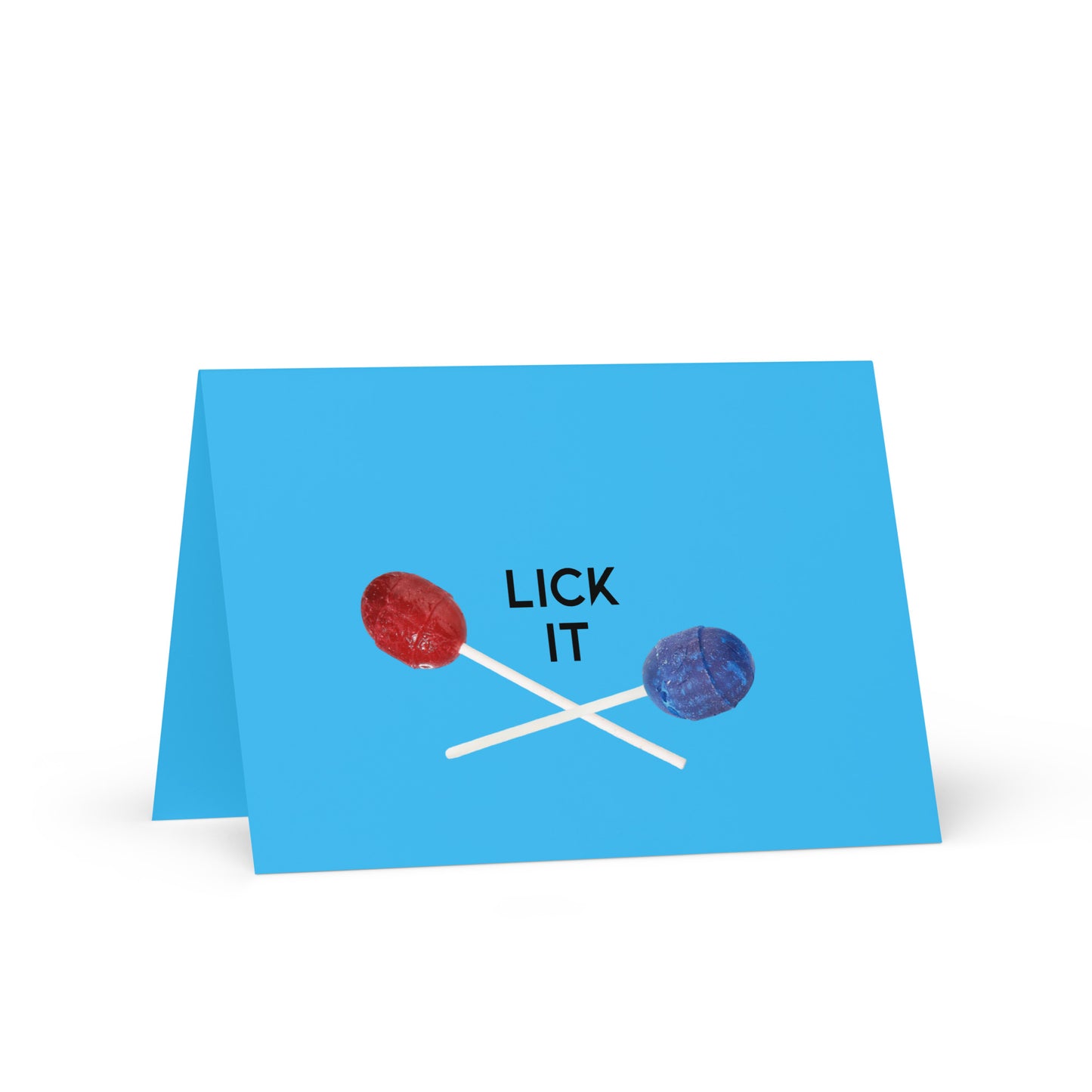 Lick It Greeting card