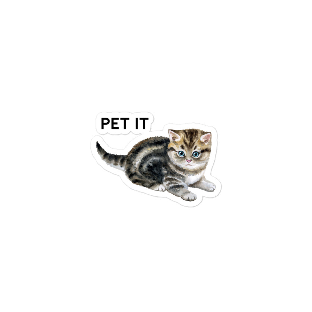 Pet it Sticker