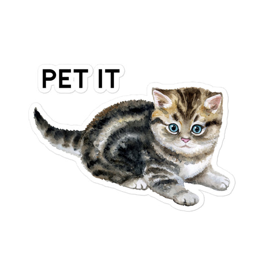 Pet it Sticker