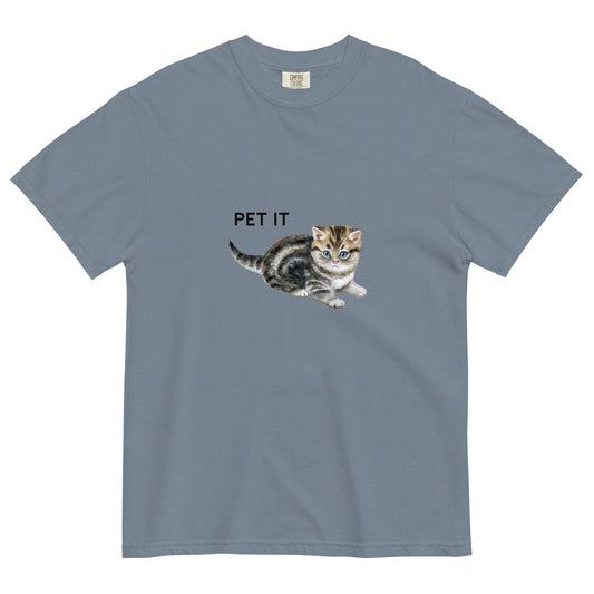 Pet It Men’s Garment-Dyed Heavyweight T-Shirt