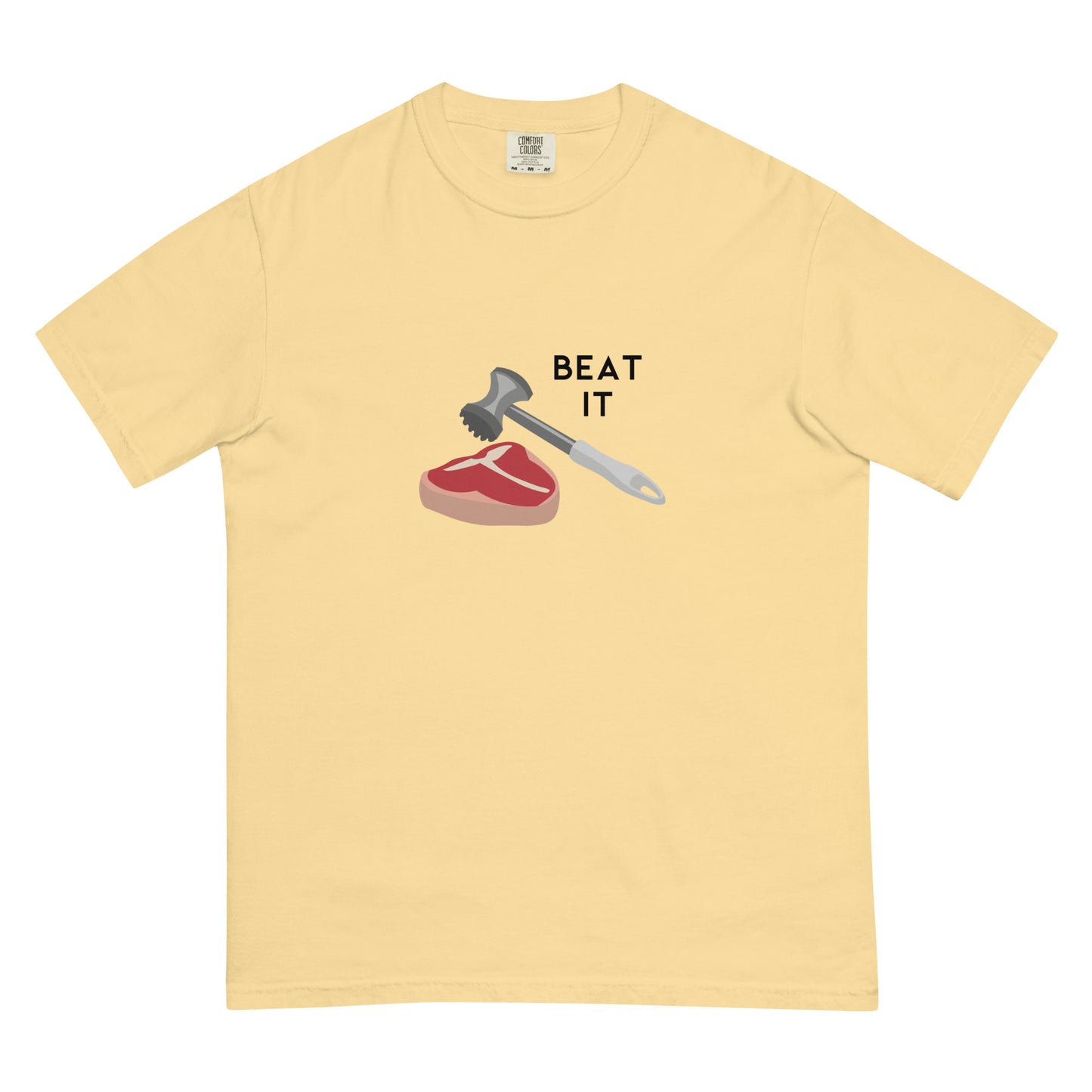 Beat It Men’s Garment-Dyed Heavyweight T-Shirt