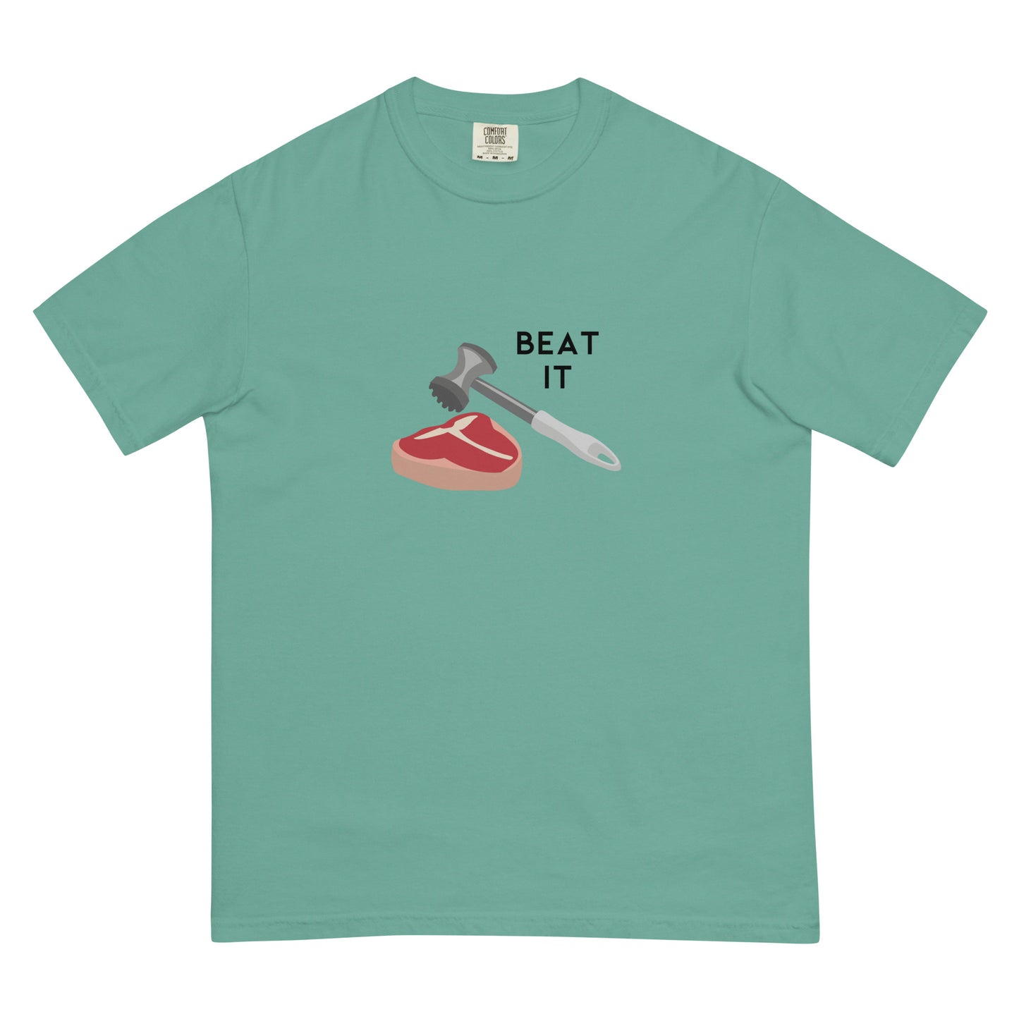 Beat It Men’s Garment-Dyed Heavyweight T-Shirt