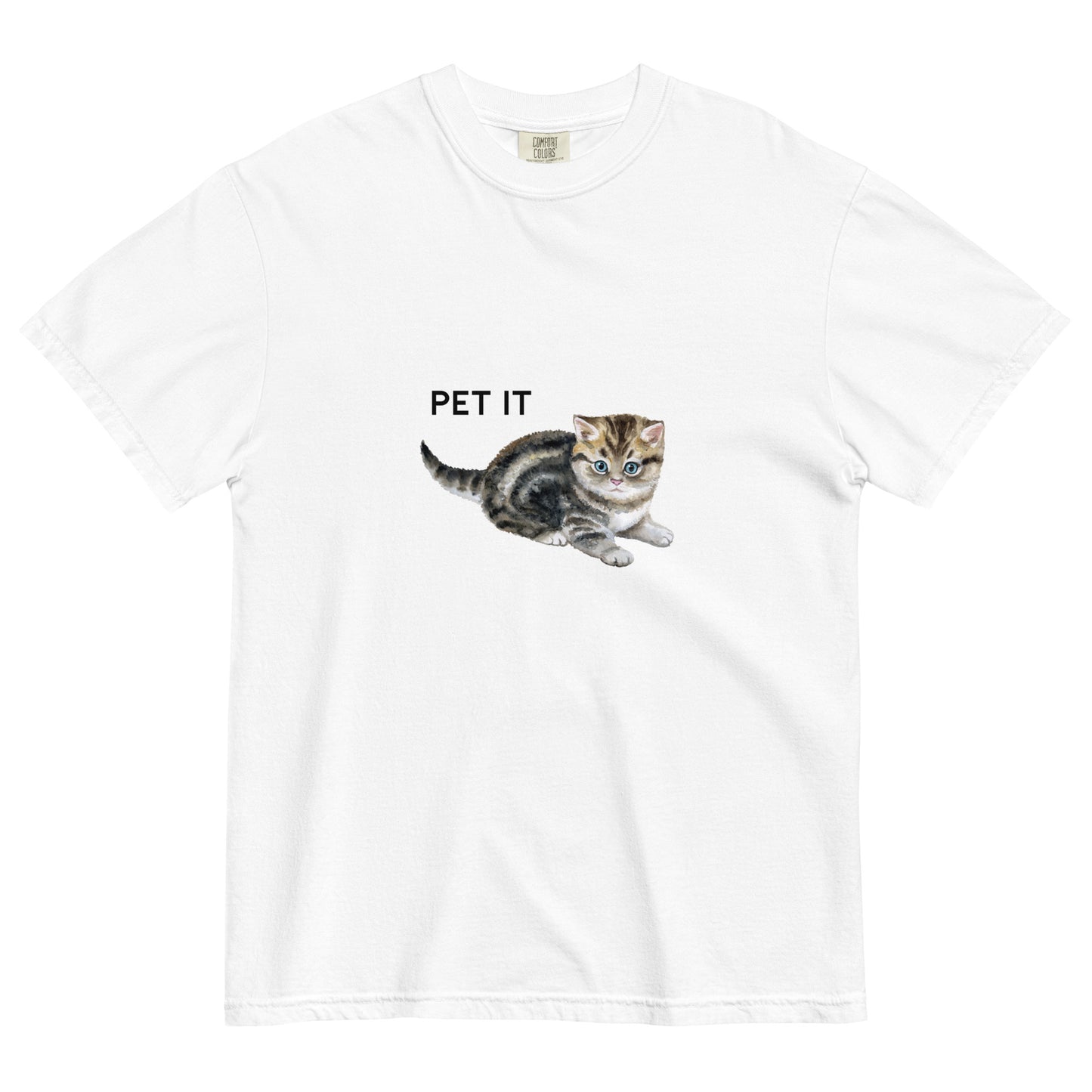 Pet It Men’s Garment-Dyed Heavyweight T-Shirt