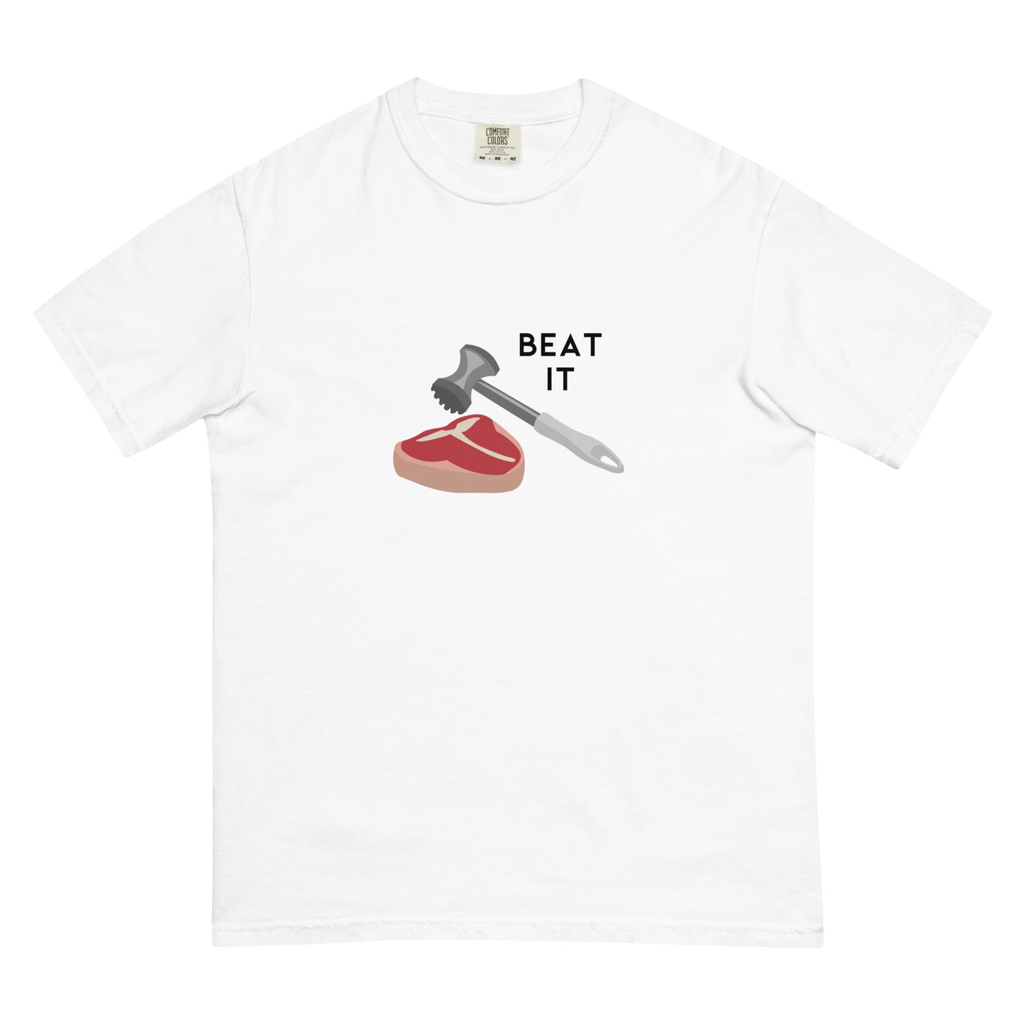 Beat It Men’s Garment-Dyed Heavyweight T-Shirt