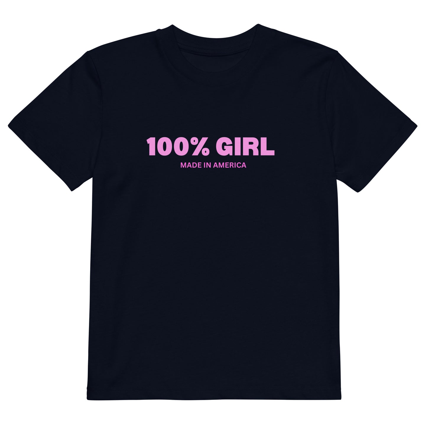 100% Girl USA OrganicT-Shirt - Pink Design