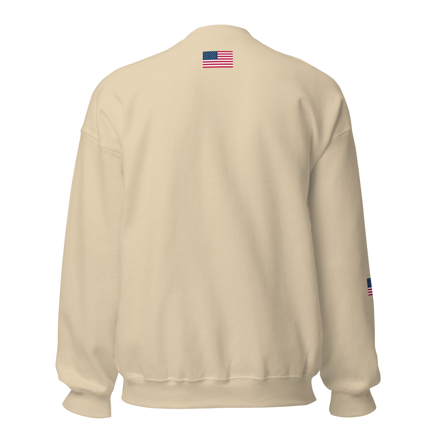 100% Woman USA Sweatshirt- Red, White & Blue Design