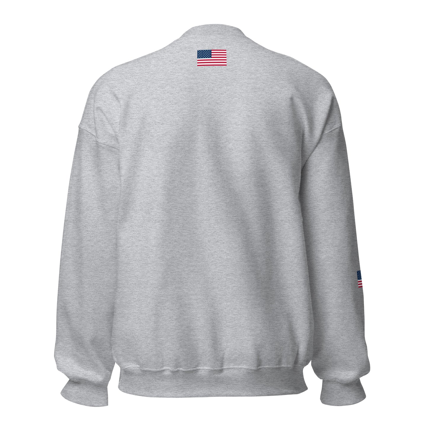 100% Woman USA Sweatshirt- Red, White & Blue Design