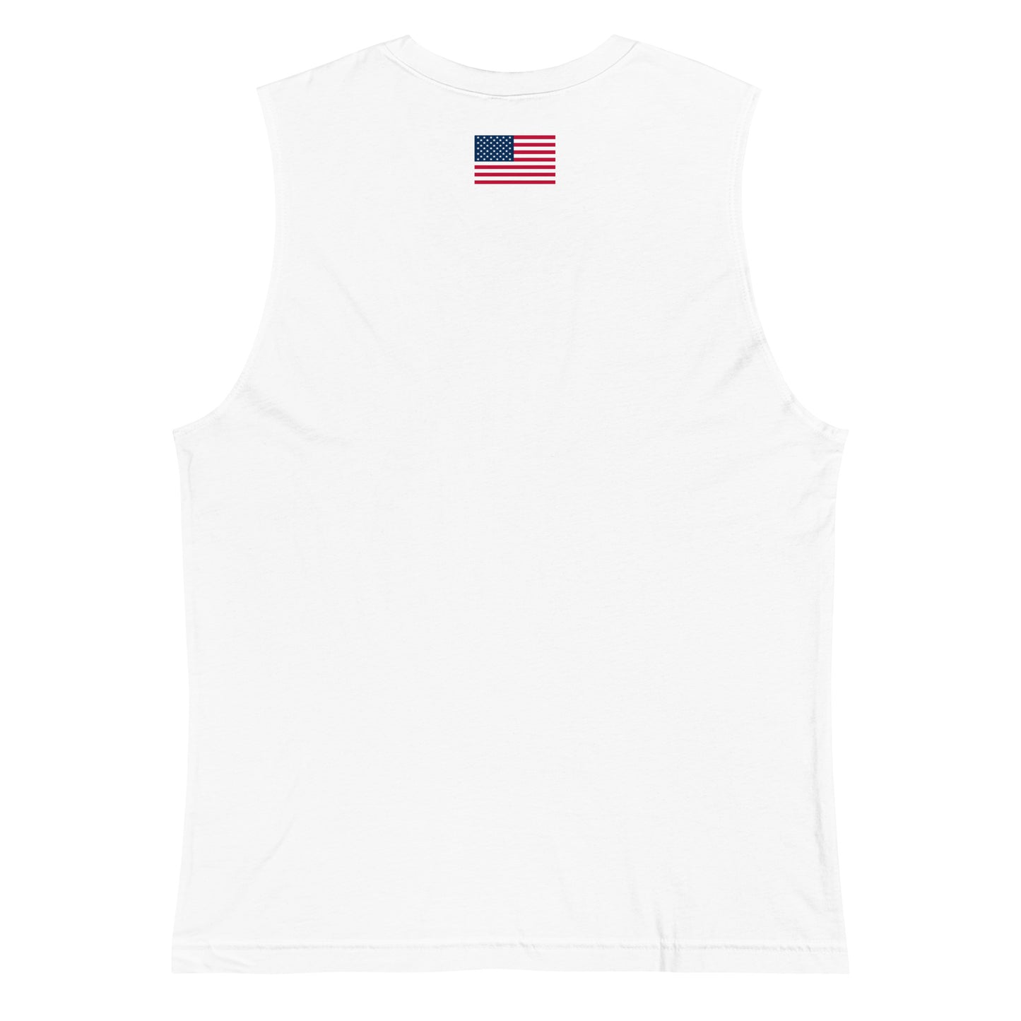 100% MAN USA Muscle Shirt- Black Design