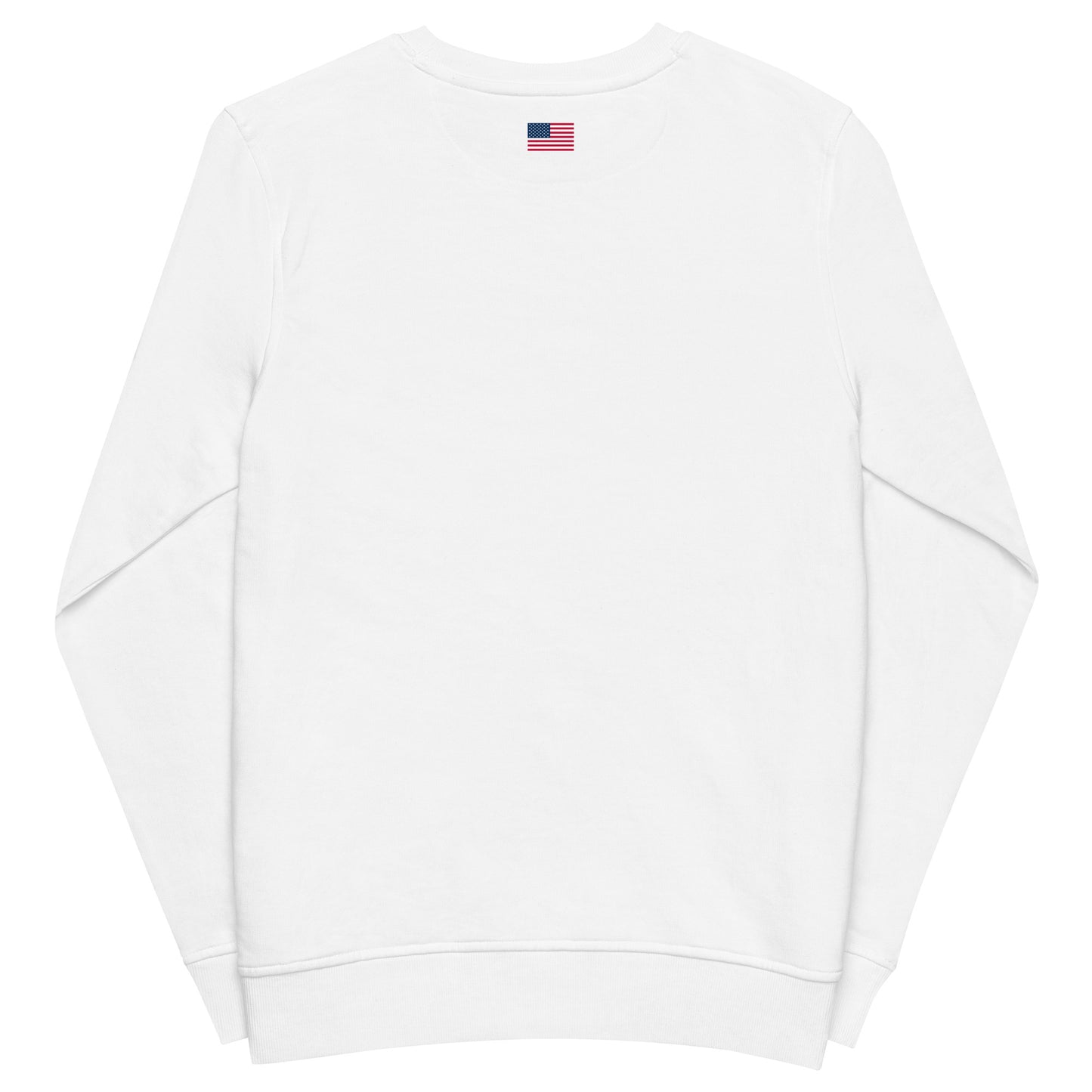 100% Man USA Organic Sweatshirt - Black Design