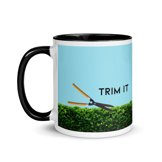 Trim It Mug with Color Inside