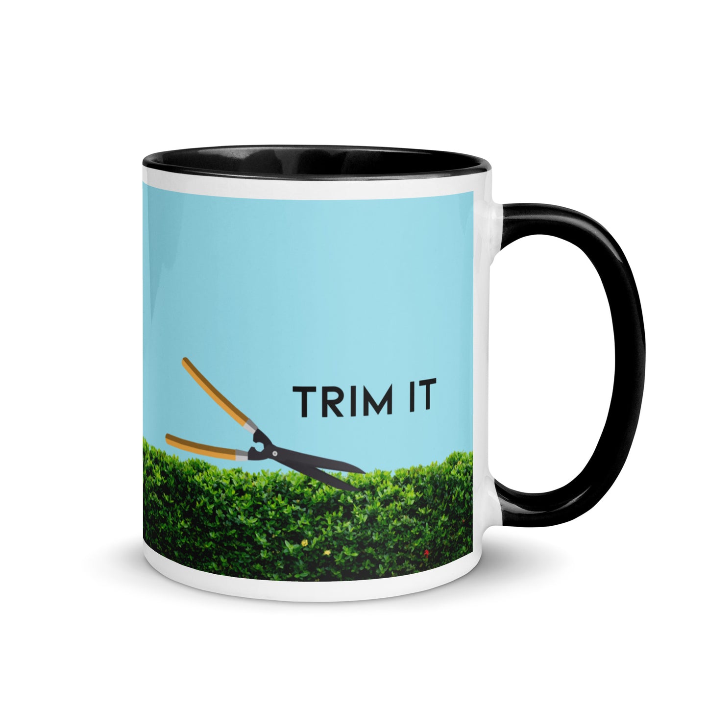 Trim It Mug with Color Inside