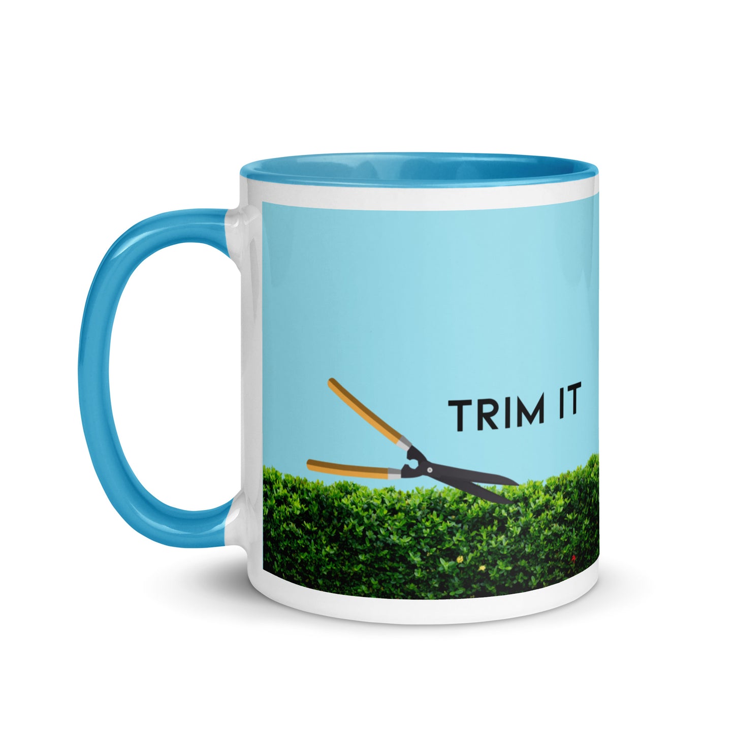 Trim It Mug with Color Inside