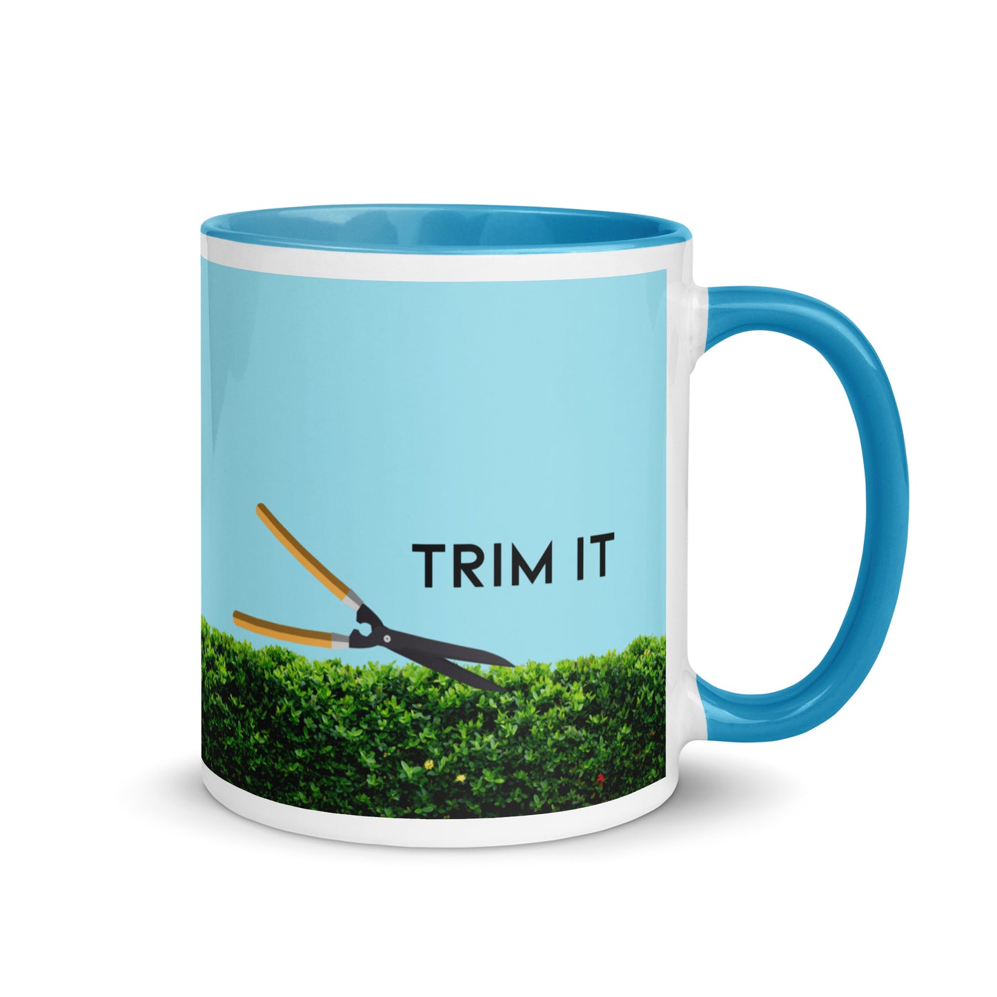 Trim It Mug with Color Inside