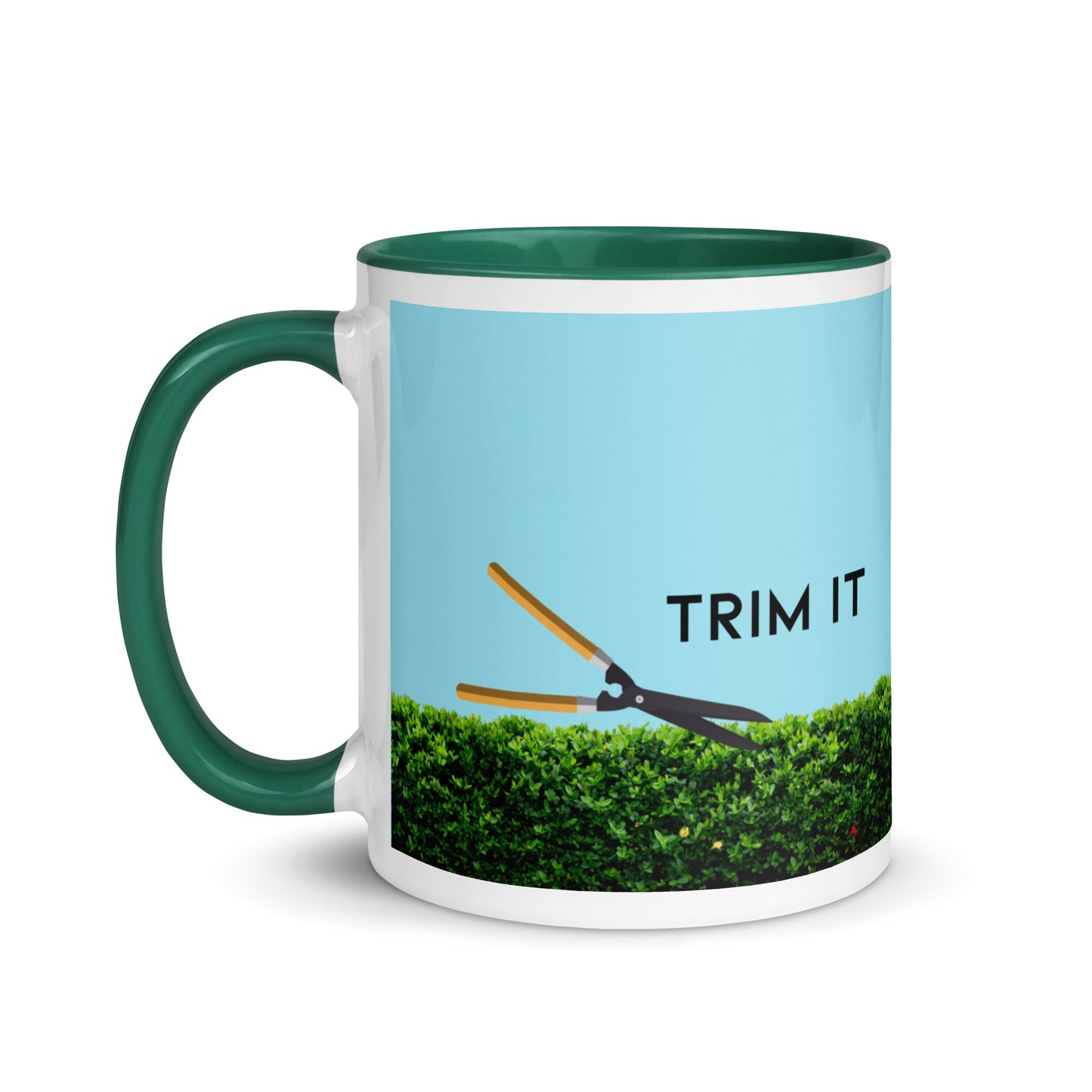 Trim It Mug with Color Inside