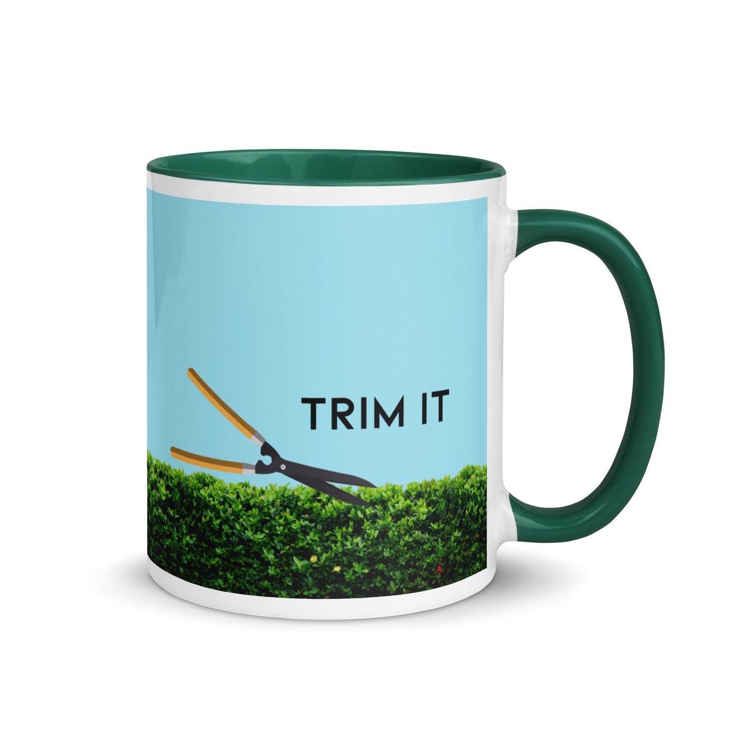 Trim It Mug with Color Inside