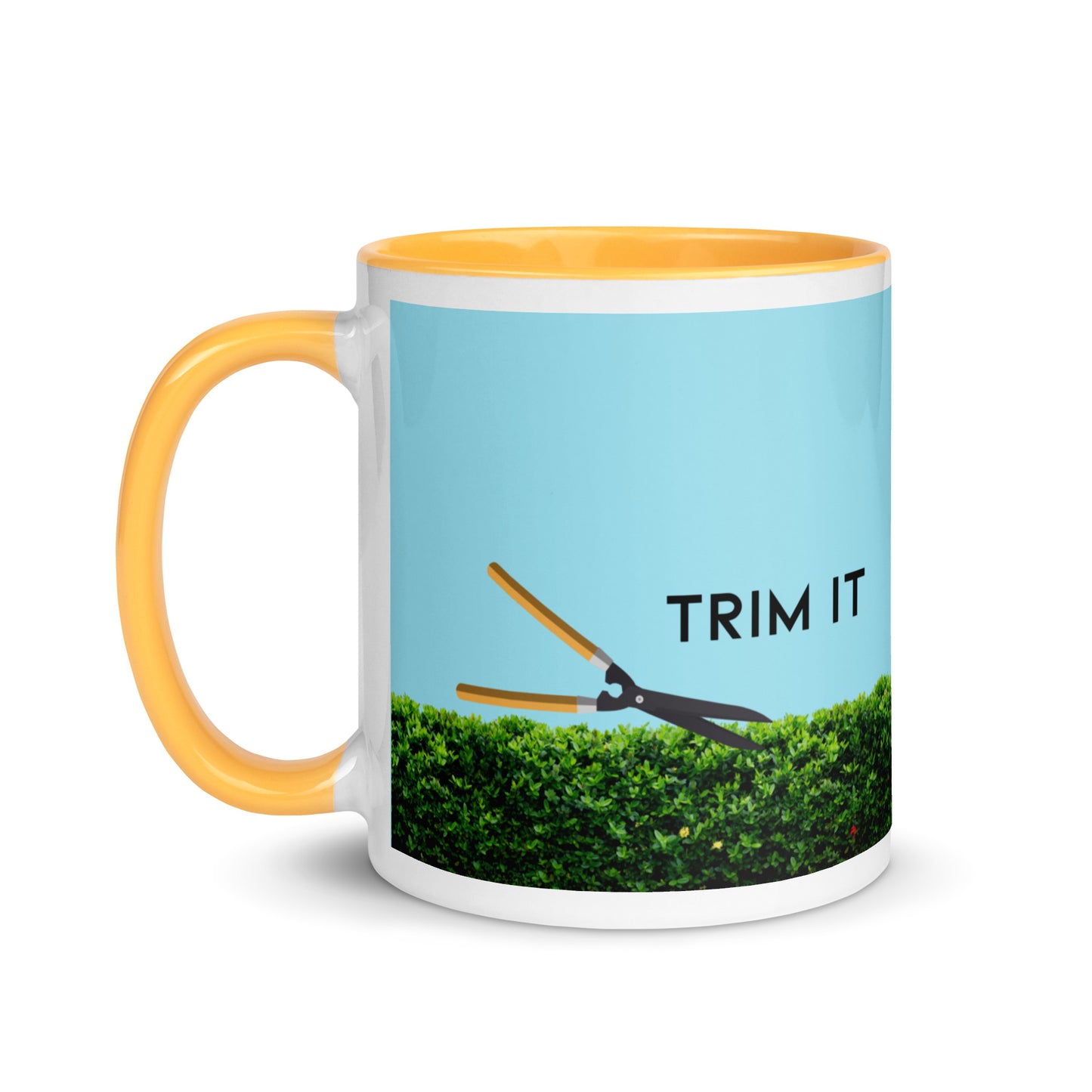 Trim It Mug with Color Inside