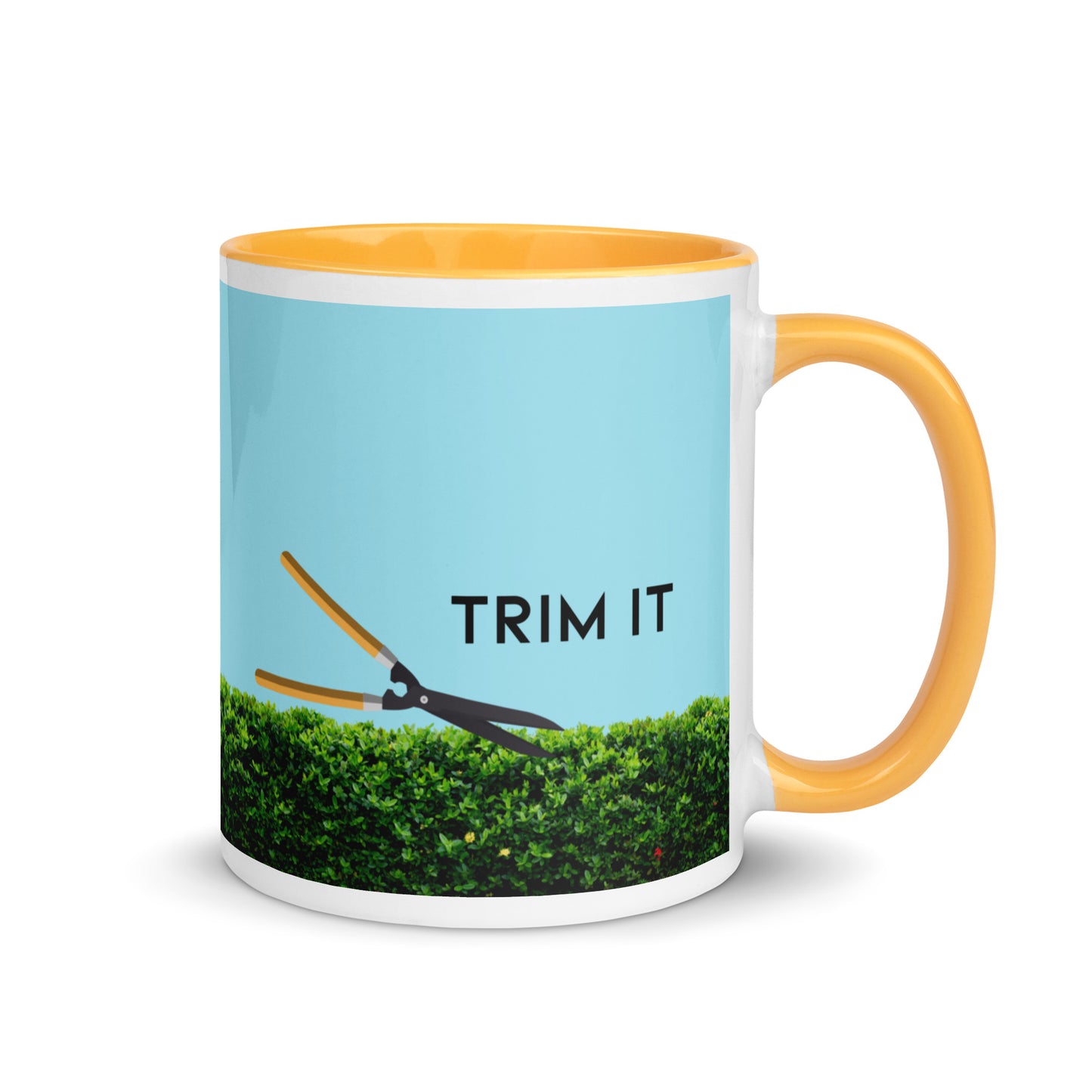 Trim It Mug with Color Inside