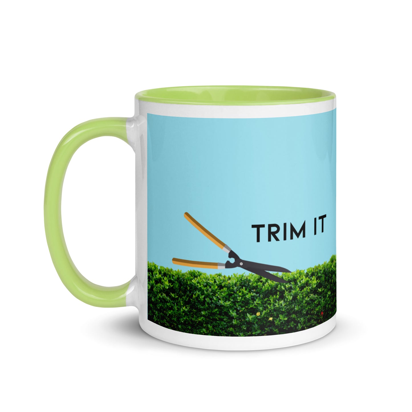 Trim It Mug with Color Inside