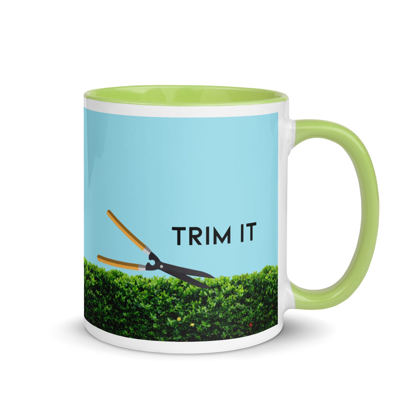 Trim It Mug with Color Inside