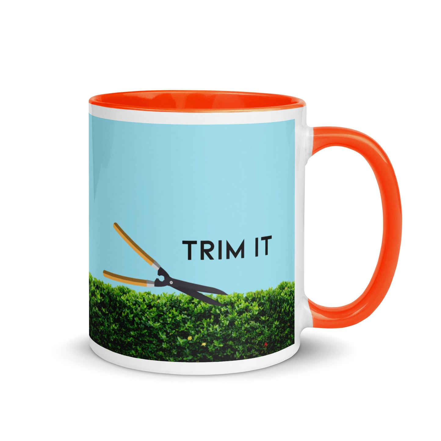 Trim It Mug with Color Inside