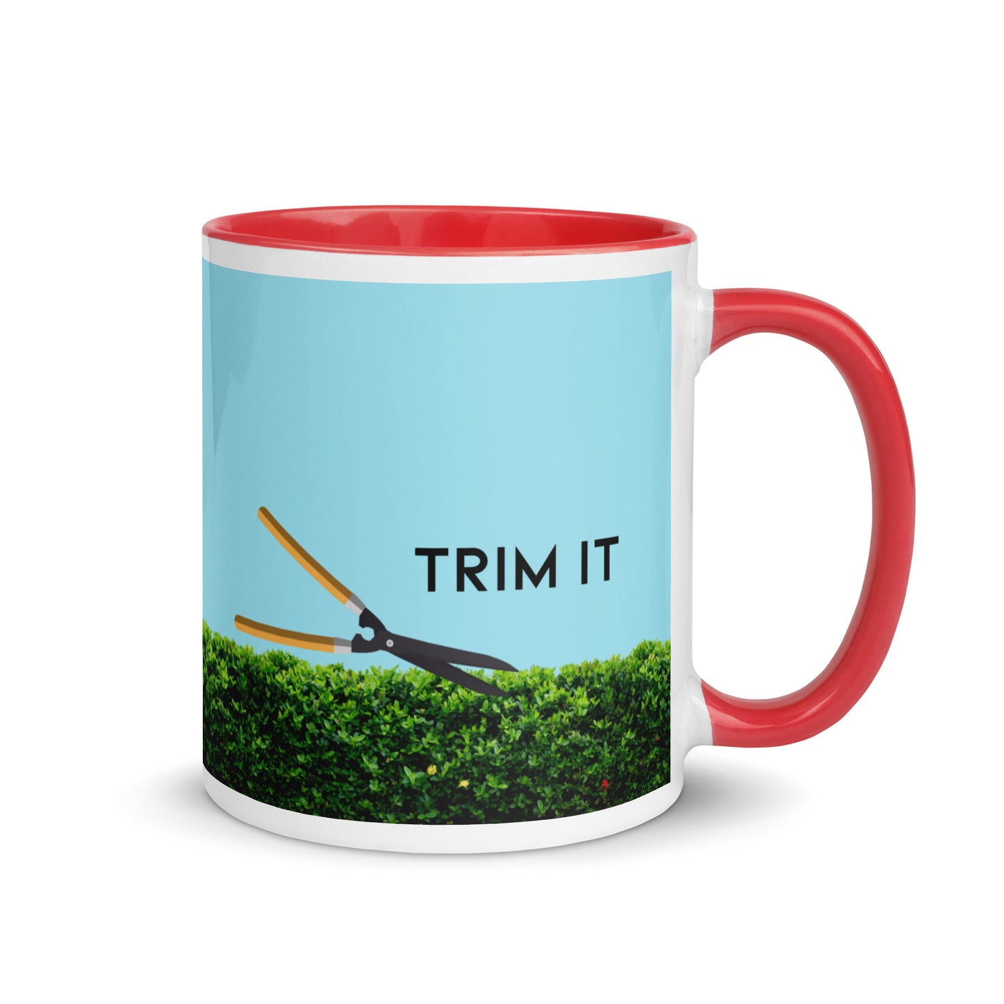 Trim It Mug with Color Inside