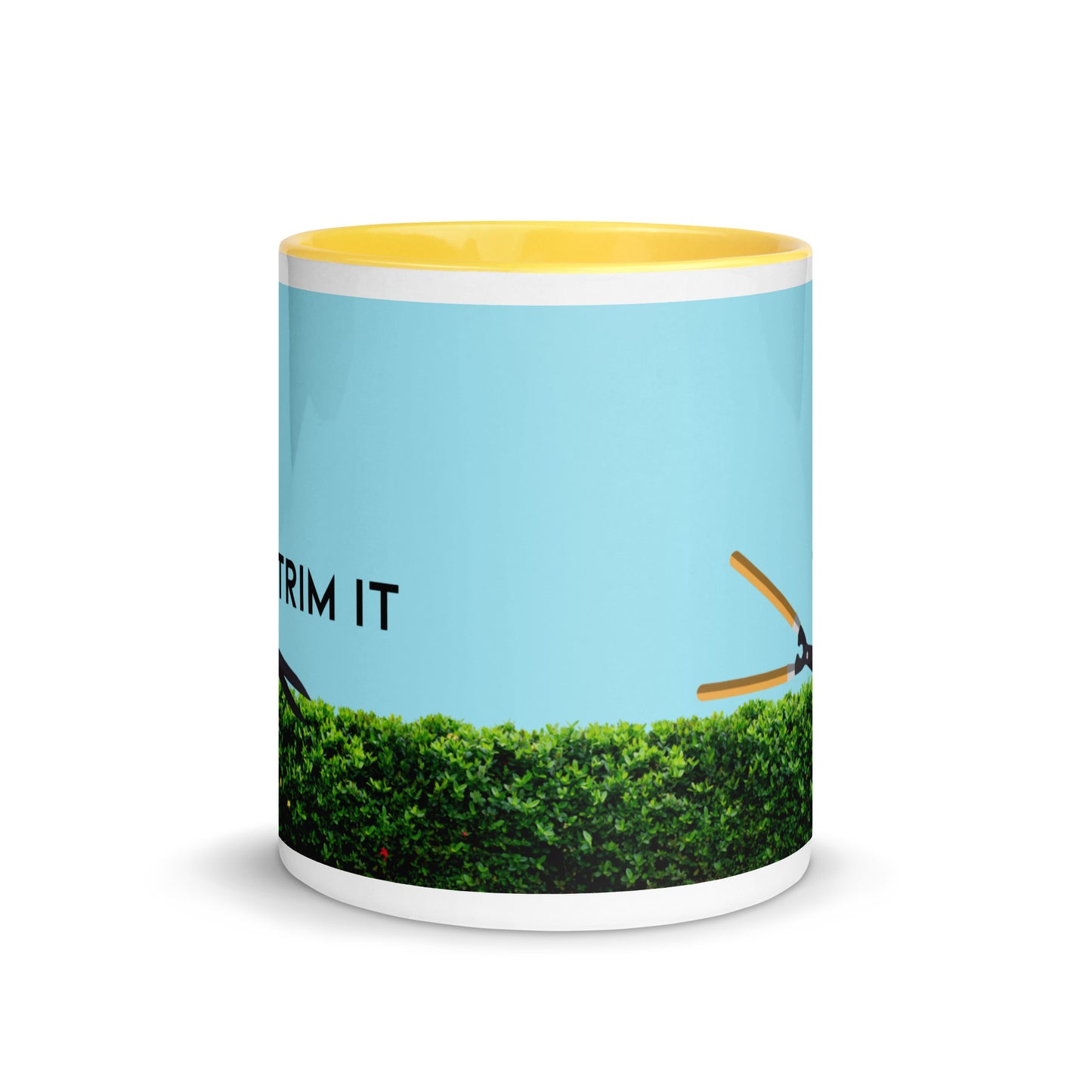 Trim It Mug with Color Inside