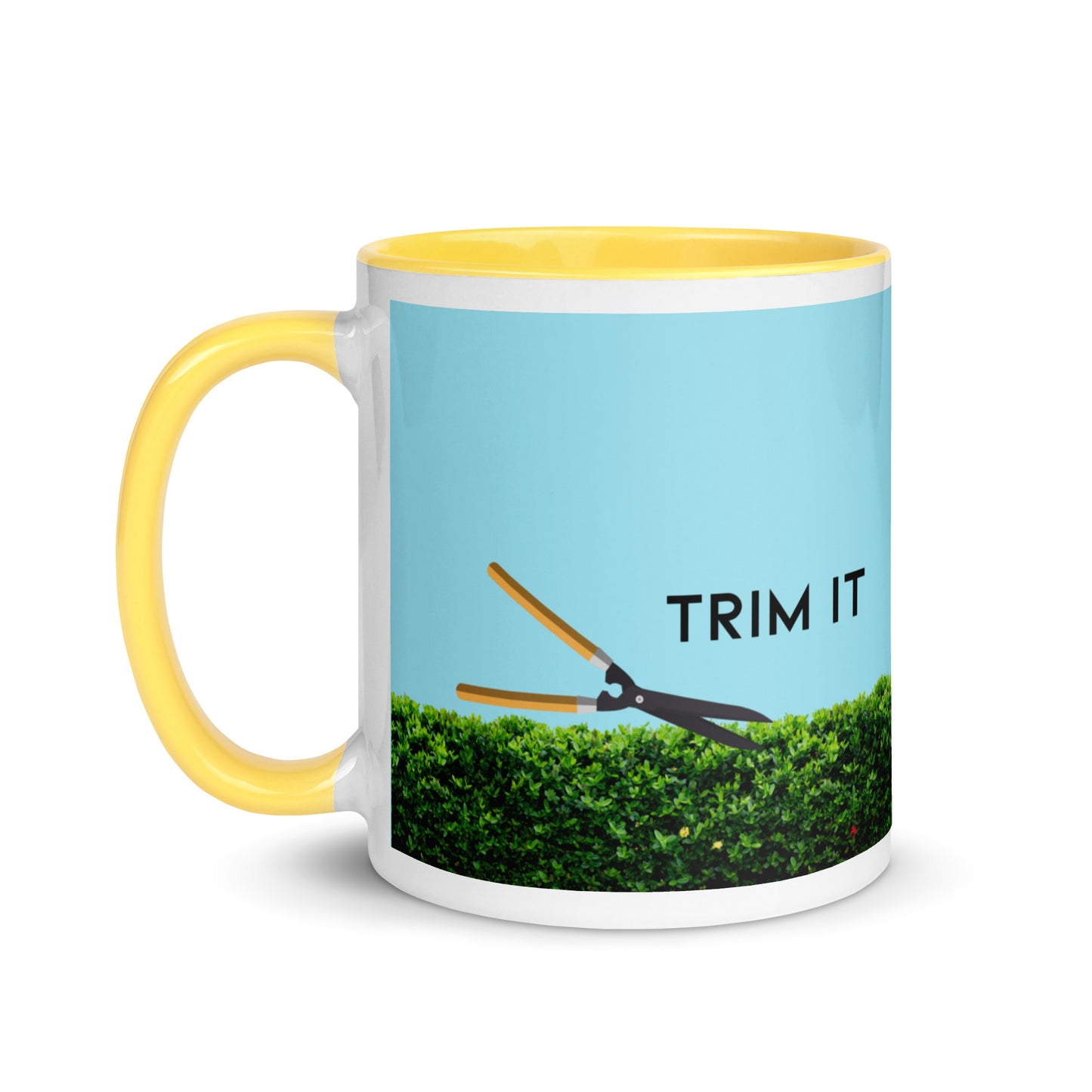 Trim It Mug with Color Inside