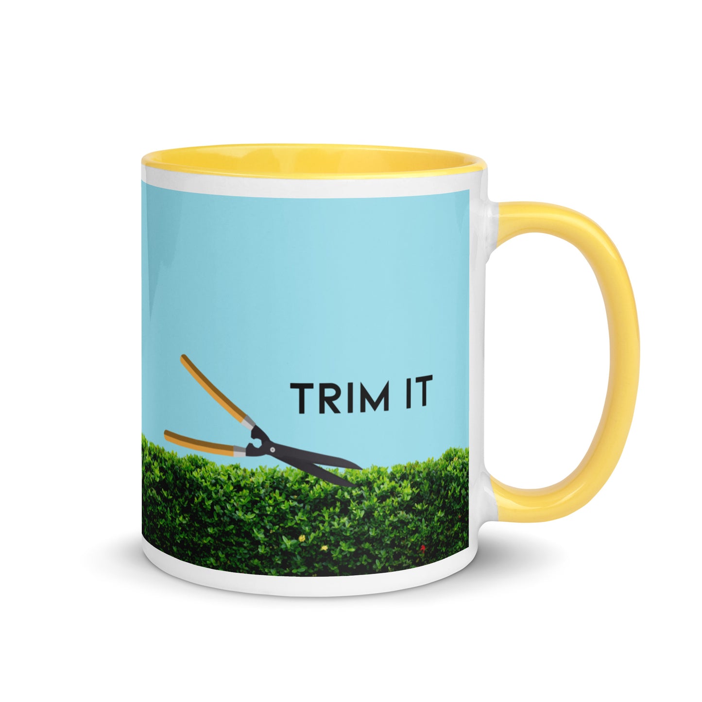 Trim It Mug with Color Inside