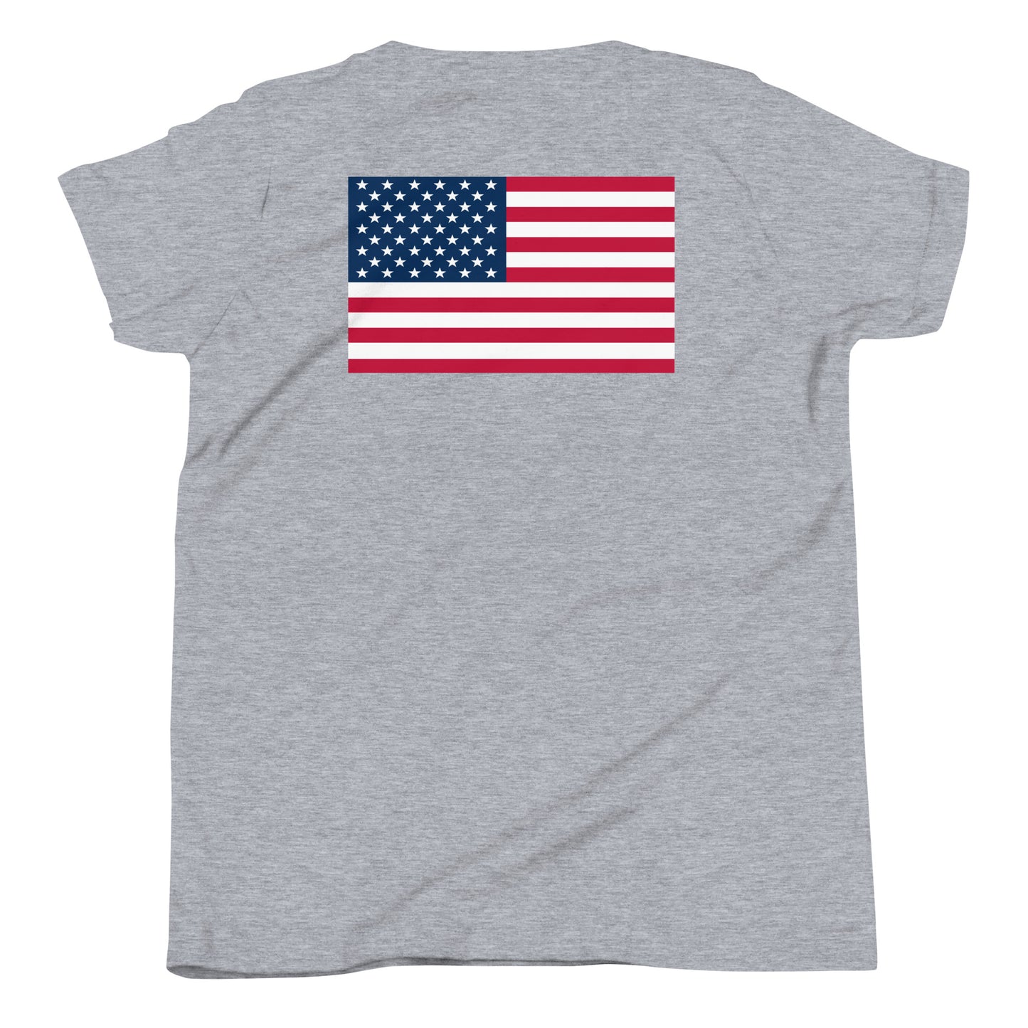 100% Girl USA Youth T-Shirt- Red, White & Blue Design