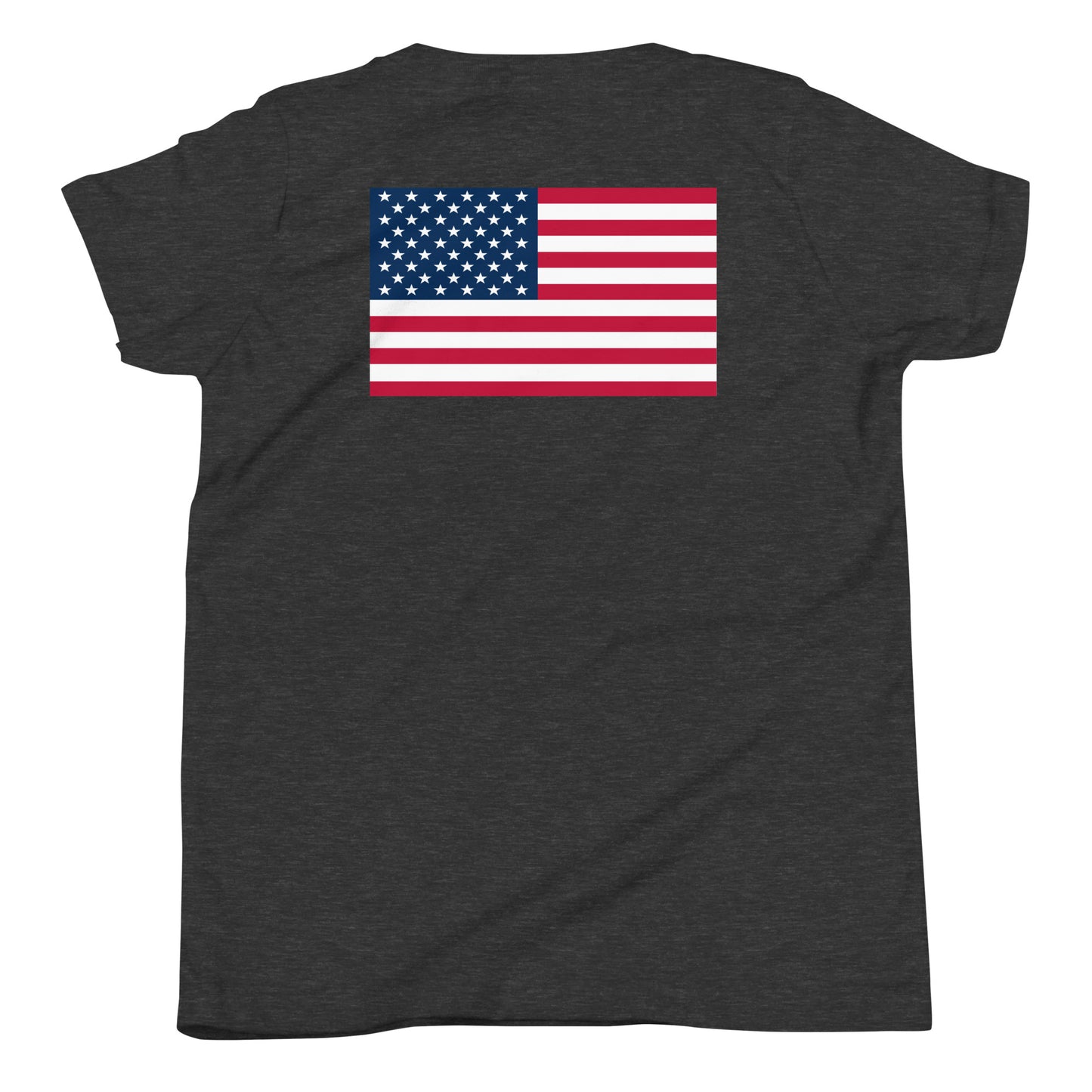 100% Girl USA Youth T-Shirt- Red, White & Blue Design