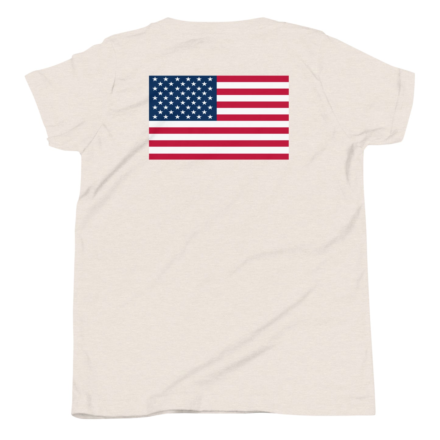 100% Girl USA Youth T-Shirt- Pink Design