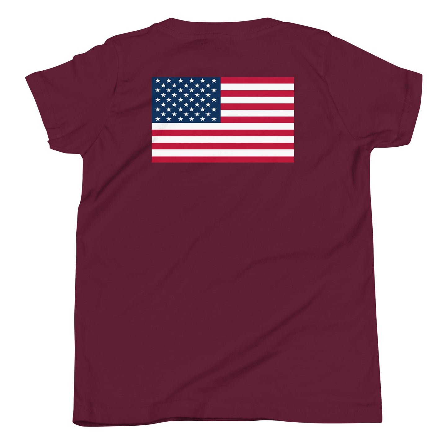 100% Boy USA Youth T-Shirt- Blue Design