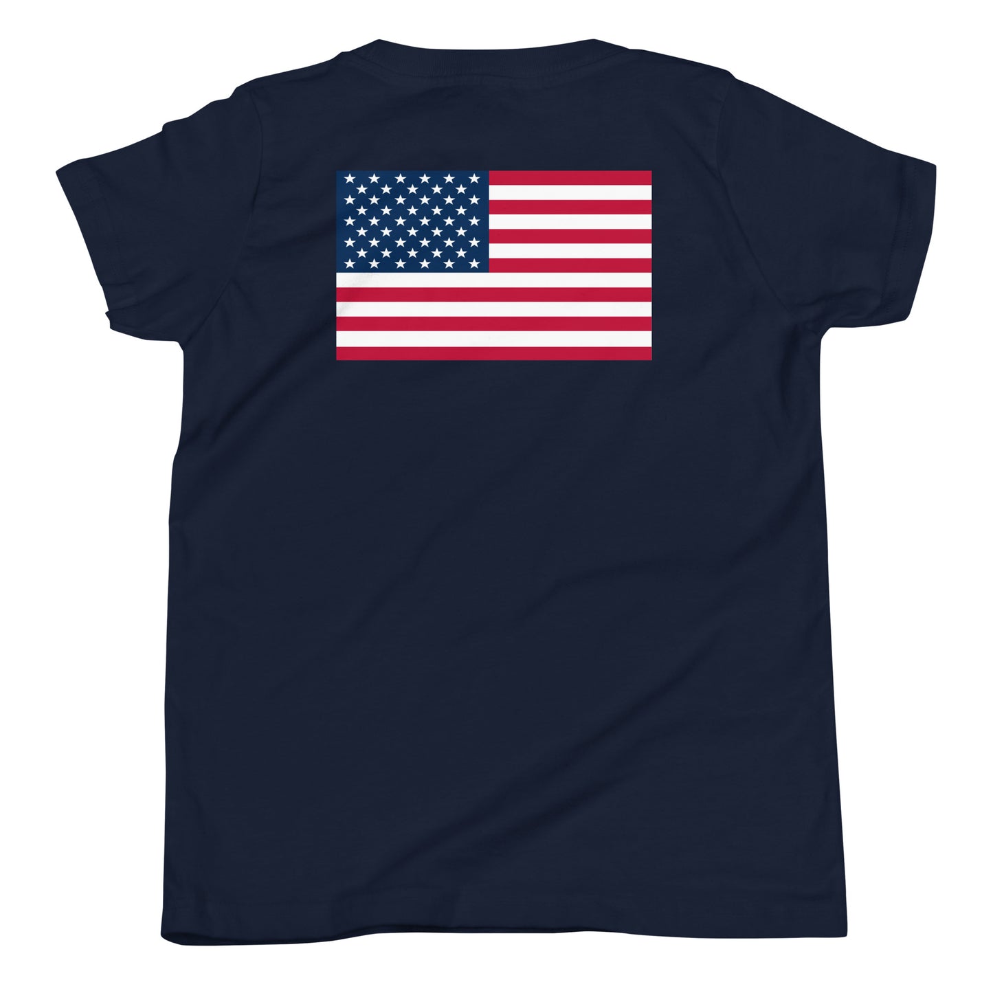 100% Boy USA Youth T-Shirt- Blue Design